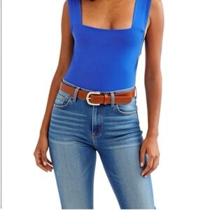 Free People Oh She’s Strappy in Royal Blue - NWT